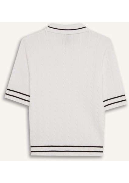Regular Fit Polo Yaka Kazak D9007AX25SP