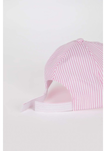 Kız Çocuk Çizgili Cap Şapka D8426A825SM
