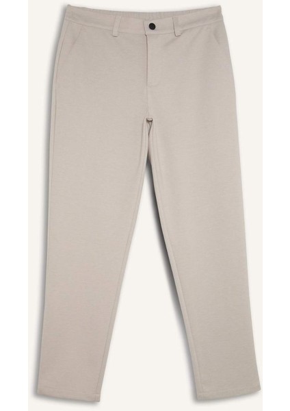 Jogger Düz Paça Her Yöne Esneyen Yazlık Kumaş Pantolon T6317AZ25SP