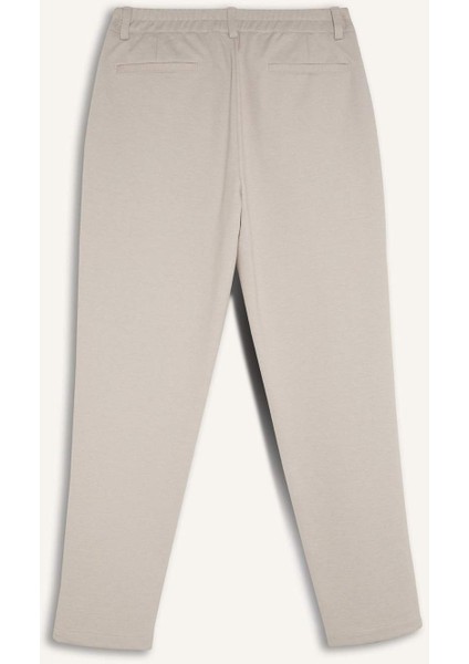 Jogger Düz Paça Her Yöne Esneyen Yazlık Kumaş Pantolon T6317AZ25SP