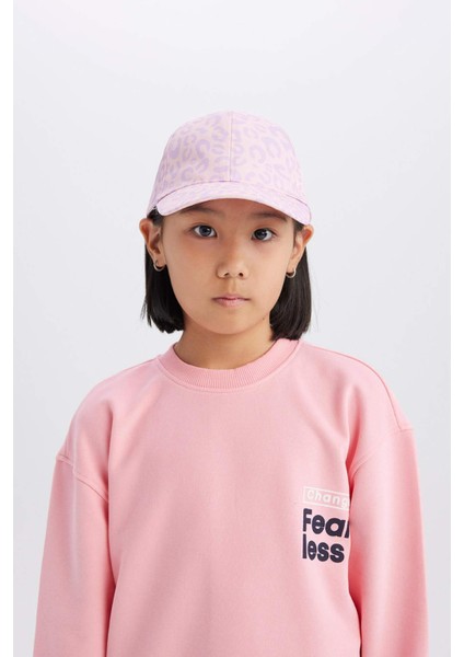 Kız Çocuk Desenli Cap Şapka D8433A825SM