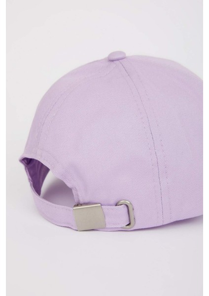 Kız Çocuk Baskılı Pamuklu Cap Şapka D8428A825SM