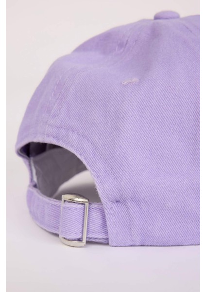 Kız Çocuk Nakışlı Jean Cap Şapka D8408A825SM