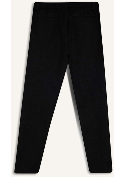 Tailored Regular Fit Normal Kesim Kumaş Pantolon Basic Düz Cepli D9083AX24WN