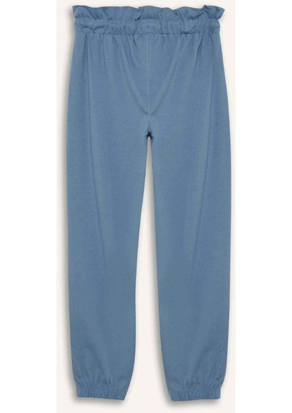 Kız Çocuk Esnek Belli Cepli Jogger Eşofman Altı Z8779A625SM