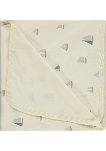 Civil Baby Yelken Baskılı Battaniye Ekru modelleri