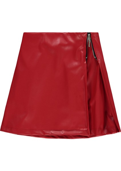 Kız Çocuk Etek 6-9 Yaş Kırmızı fiyatları