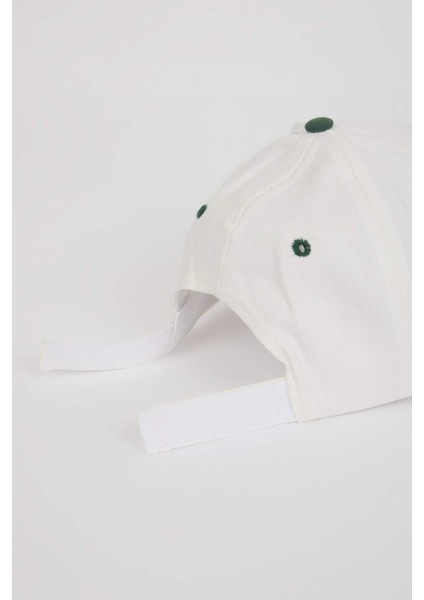 Erkek Çocuk Marvel Avengers Etiket Baskılı Pamuklu Cap Şapka D9485A825SM