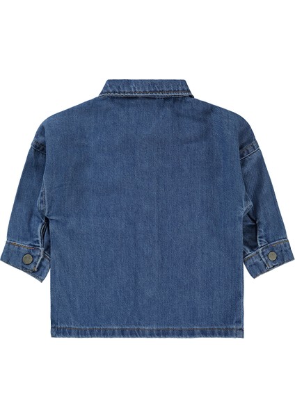 Erkek Bebek Gömlek 9-18 Ay Orta Mavi fiyatları