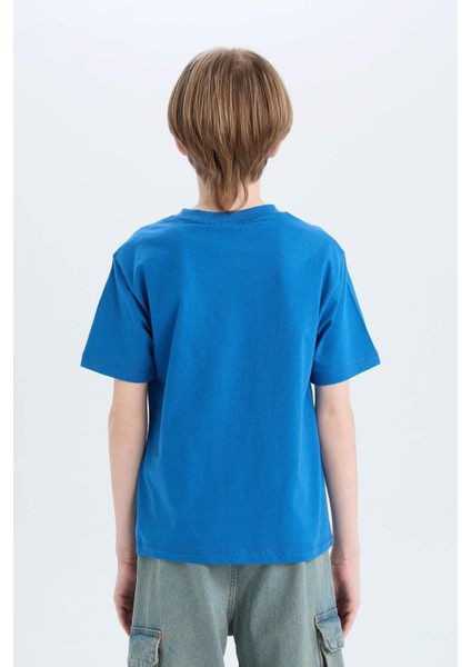 Erkek Çocuk Minecraft Kısa Kollu Tişört D9561A825SM