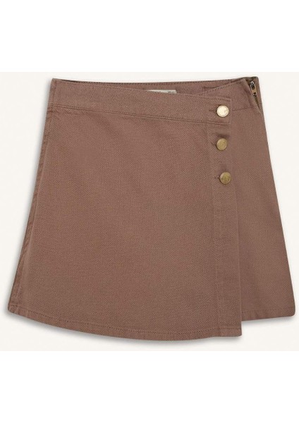 Kız Çocuk Gabardin Şort Etek D9305A825SM