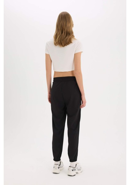 Fit Sporcu Dokuma Jogger Eşofman Altı Standart Fit A2437AX25SP