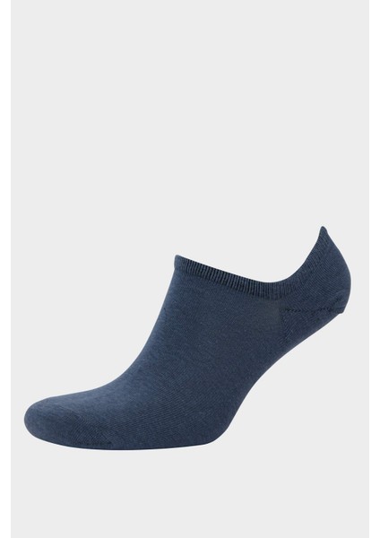 Erkek 5'li Pamuklu Sneaker Çorap D9957AXNS