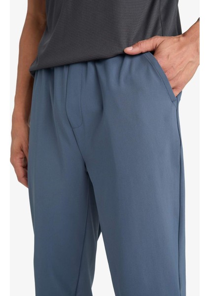 Fit Slim Fit Dar Kesim Standart Paça Multifonksiyonel Ultrastrech Sporcu Jogger Eşofman Altı D7240AX25SP