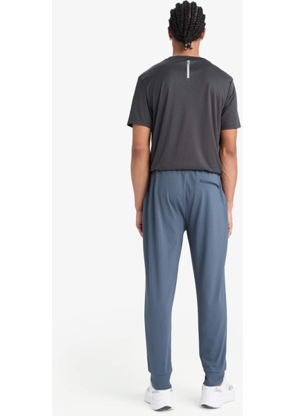 Fit Slim Fit Dar Kesim Standart Paça Multifonksiyonel Ultrastrech Sporcu Jogger Eşofman Altı D7240AX25SP