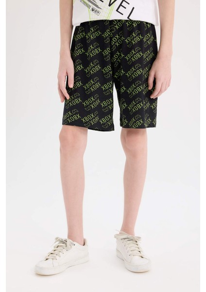 Erkek Çocuk Xbox Pijama Takımı Kısa Kollu Üst Şort E0339A825SM