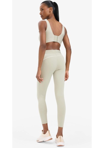 Fit Yüksek Bel Biye Detaylı Toparlayıcı Sporcu Tayt D7831AX25SP