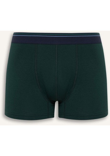 Regular Fit Baskılı 3'lü Boxer D9879AX25SP