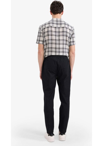 %100 Pamuk Jogger Fit Dar Paça Pantolon Z6475AZ25AU