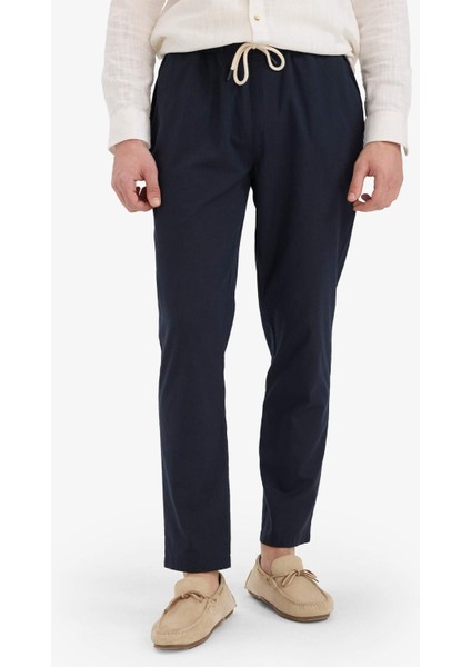 %100 Pamuk Jogger Fit Dar Paça Pantolon Z6475AZ25AU