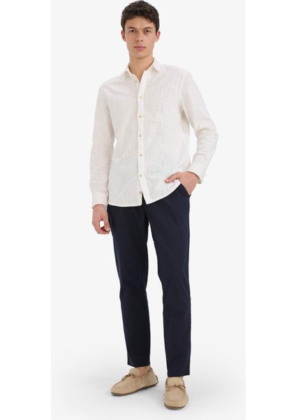 %100 Pamuk Jogger Fit Dar Paça Pantolon Z6475AZ25AU indirimleri