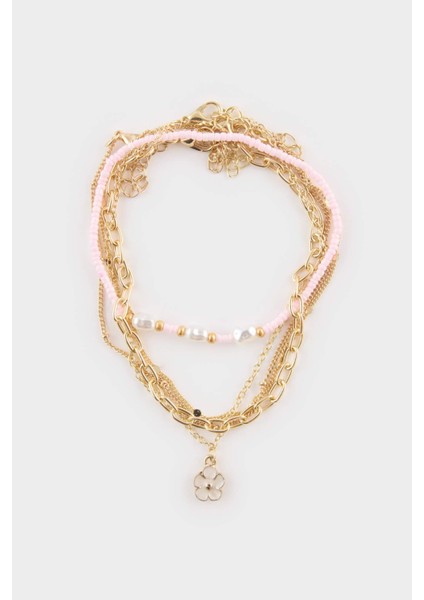 Kadın 5'li Gold Halhal F3980AXNS