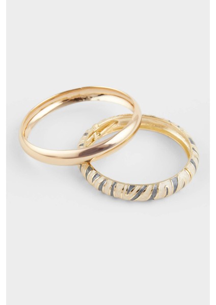 Kadın 2'li Gold Bilezik F3670AXNS