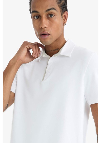 Defactofit Standart Fit Sporcu Kısa Kollu Polo TIŞÖRT D9240AX25SP