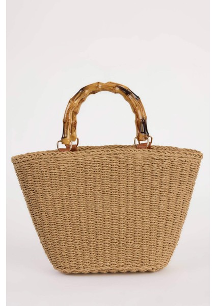 Kadın Hasır Omuz Çantası E1373AXNS