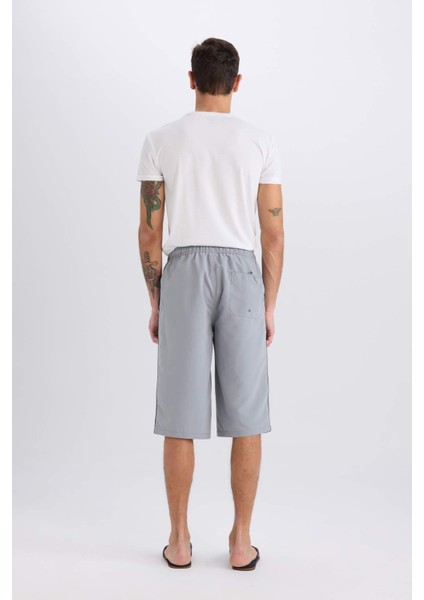 Long Fit Uzun Deniz Şortu B7298AX25HS