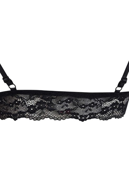 Dantelli Kaplı Pedli Bralet-Fall in Love R6569AZ25SP
