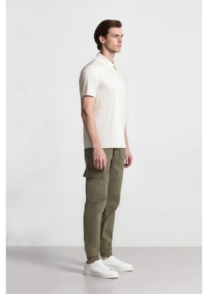 Jogger Gabardin Pantolon Beli Lastikli Kargo Cepli Lastikli Paça E1037AX24WN indirimleri