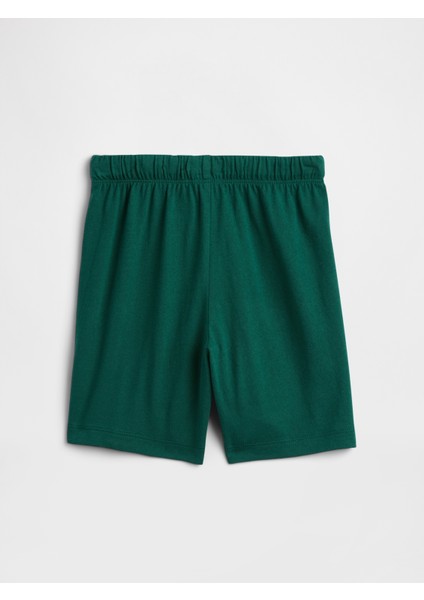 Erkek Bebek Koyu Yeşil Jersey Pull-On Şort fiyatları