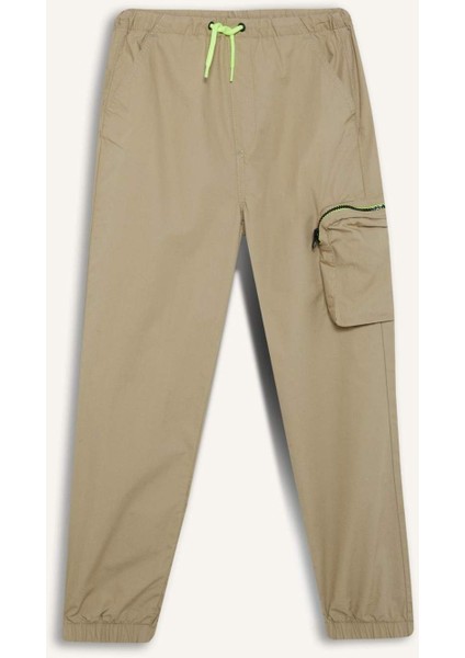 Erkek Çocuk Kargo Cepli Jogger Paça Paraşüt Pantolon E1556A825SM