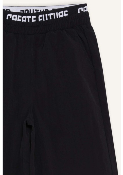 Kız Çocuk Wide Leg Geniş Paça Pamuklu Pantolon E1750A825SM