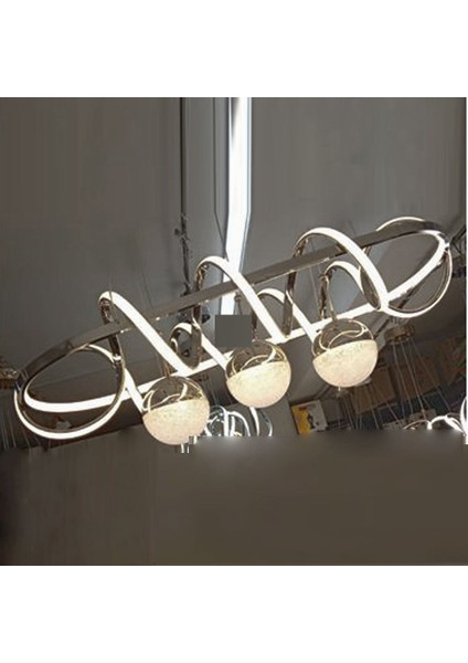 Has Light Yemek Masası Model LED Avize 3 Renkli