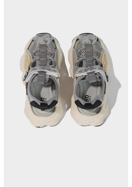 Erkek Çocuk Düz Taban Suni Deri Sandalet D8479A825SM