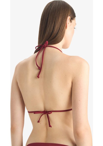 Regular Fit Üçgen Bikini Üstü-Fall in Love T3666AZ25SM