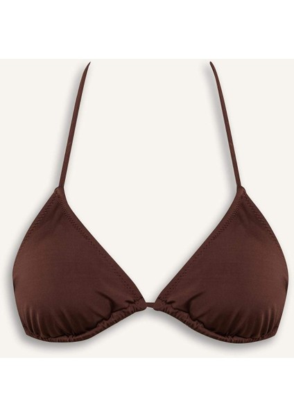 Regular Fit Üçgen Bikini Üstü-Fall in Love T3666AZ25SM