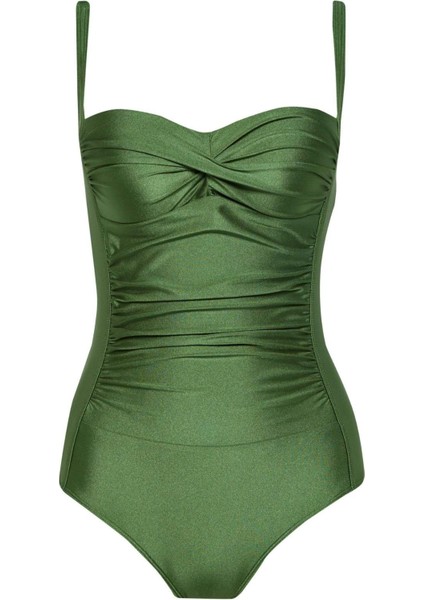 Regular Fit Drapeli Mayo-Fall in Love Z4657AZ25SM
