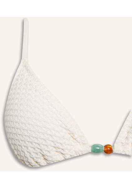 Regular Fit Tül Bikini Üstü-Fall in Love E0139AX25SM