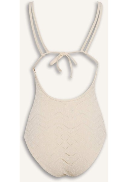 Regular Fit Nakışlı Brode Mayo-Fall in Love B6898AX25SM