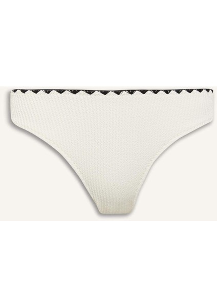Regular Fit Bürümcük Bikini Altı-Fall in Love E0309AX25SM