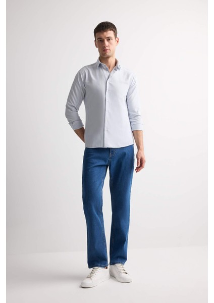 Diago Comfort Fit Rahat Kalıp Yüksek Bel Geniş Paça Jean Pantolon E3324AX25SP