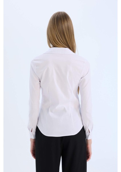 Regular Fit Bengalin Uzun Kollu Gömlek I5278AZ25SP
