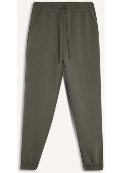 Fit Standart Fit Uzun Jogger Eşofman Altı Cepli Beli Paçası Lastikli E3546AX24WN