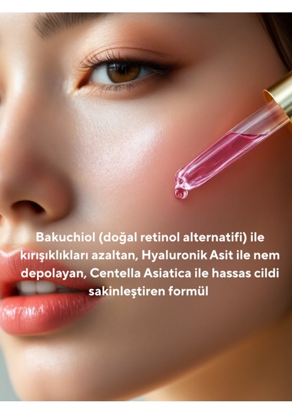 Bakuchiol & Hyaluronik Asit Güçlü Yenileyici Serum (Doğal Retinol Alternatifi + Centella) 30ML fiyatları