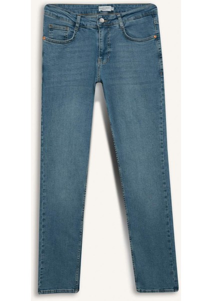 Pedro Slim Fit Dar Kalıp Normal Bel Dar Paça Jean Pantolon E3366AX25SP