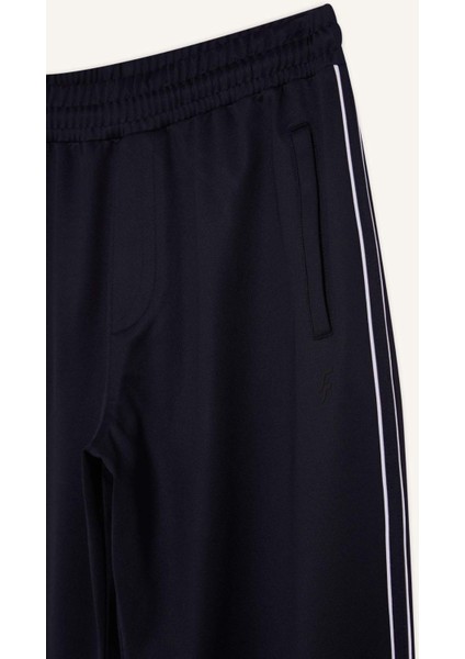 Fit Sporcu Jogger Eşofman Altı Slim Fit Dar Kesim Standart Paça Skuba Dalgıç Kumaş Beli Lastikli E3931AX24WN
