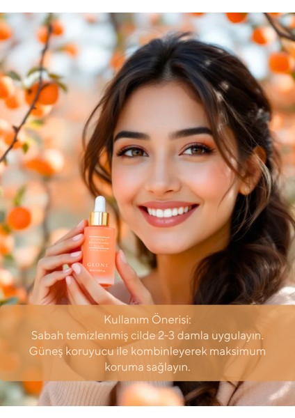 Vitamin C Serum 30ML Ethyl Ascorbic, Hyaluronik + Centella Ile Leke Karşıtı & Antioksidan Etki modelleri